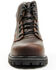 Image #4 - Hawx Men's 6" Lace-Up Work Boots - Steel Toe, Brown, hi-res