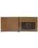 John Deere Crazyhorse Leather Wallet, Brown, hi-res