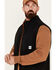Image #2 - Hawx Men's Wind Proof Fleece Work Vest, Black, hi-res