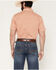 Image #4 - Cody James Men's Grill And Greet Medallion Print Short Sleeve Stretch Western Shirt - Tall, Red, hi-res