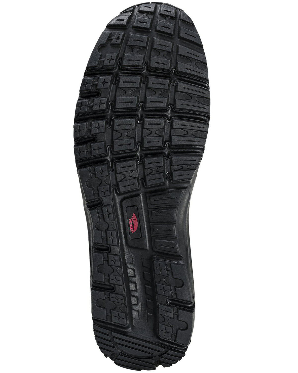 Image #7 - Avenger Men's Thresher Waterproof Work Shoes - Alloy Toe, Black, hi-res