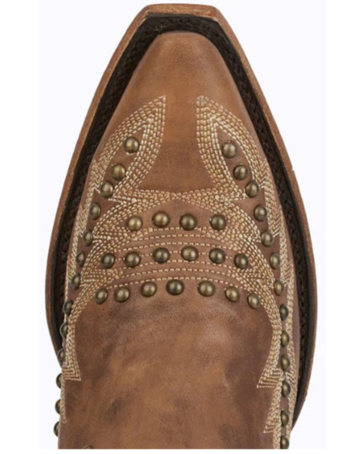 Image #6 - Lane Women's Lexington Western Boots - Snip Toe, Caramel, hi-res