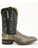 Image #2 - Cody James Men's Exotic Ostrich Belly Western Boots - Broad Square Toe, Grey, hi-res
