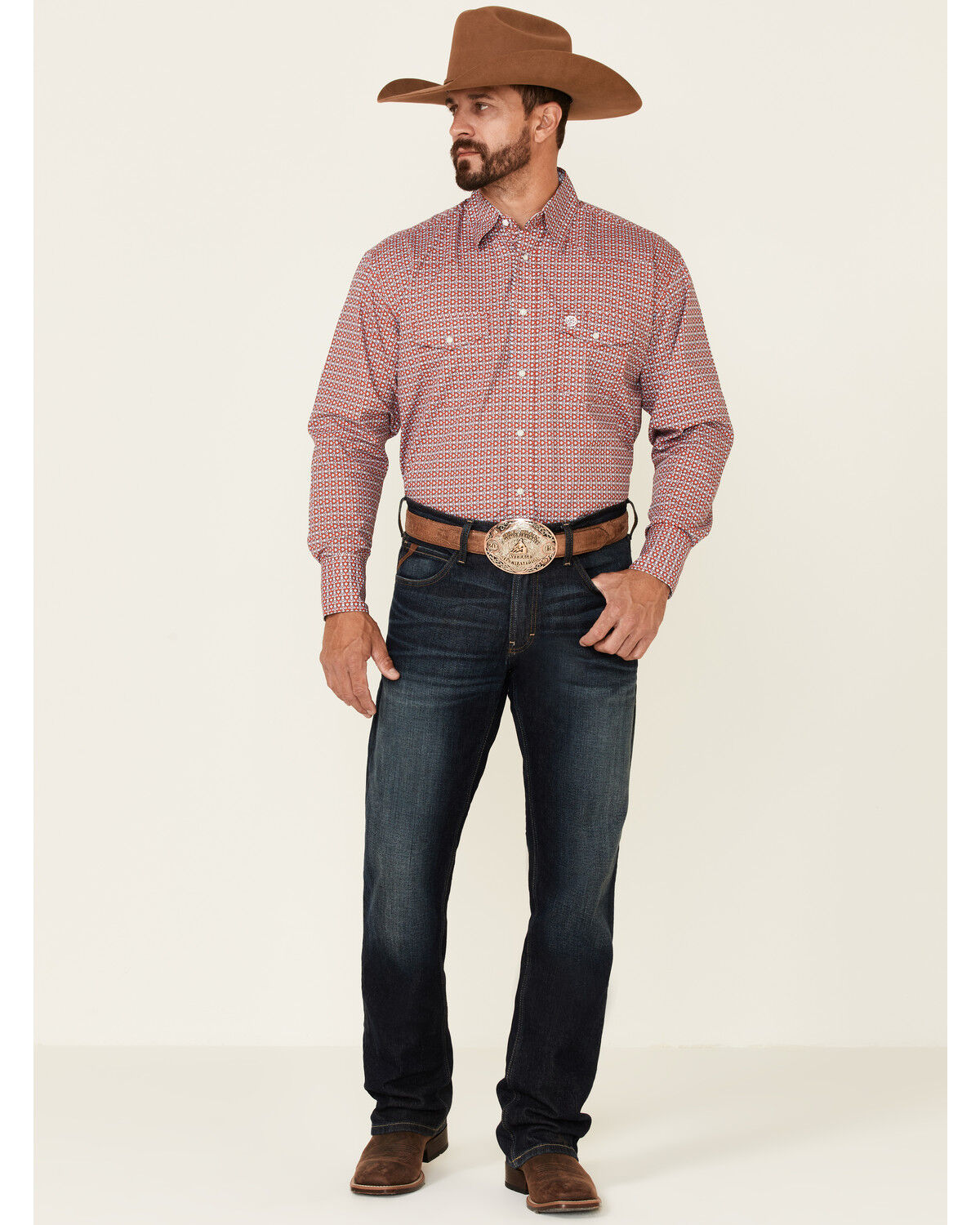george strait long sleeve shirt