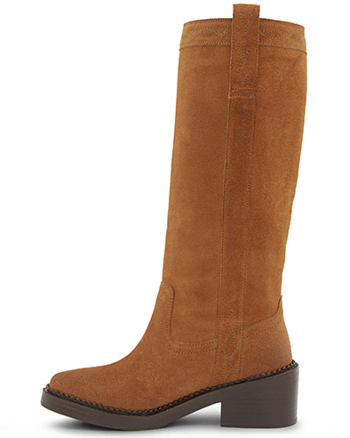 Image #3 - Frye Women's Kate Pull-On Tall Boots - Square Toe, Copper, hi-res