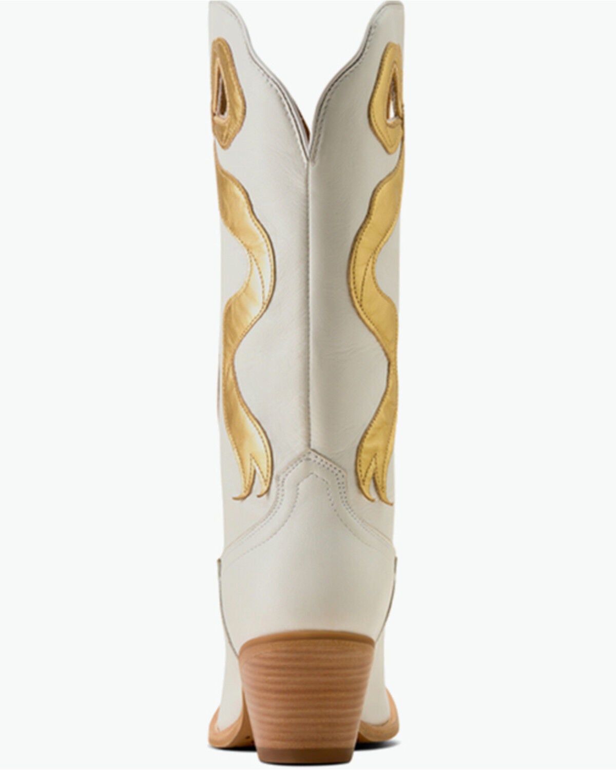 Image #3 - Ariat Women's Beaux Western Boots - Round Toe, White, hi-res