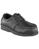 Florsheim Women's Black Pucker Oxford Work Shoes - Steel Toe, Black, hi-res