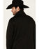 Image #5 - Ariat Men's Solid Charcoal Wesley 1/4 Zip Fleece Pullover , Charcoal, hi-res