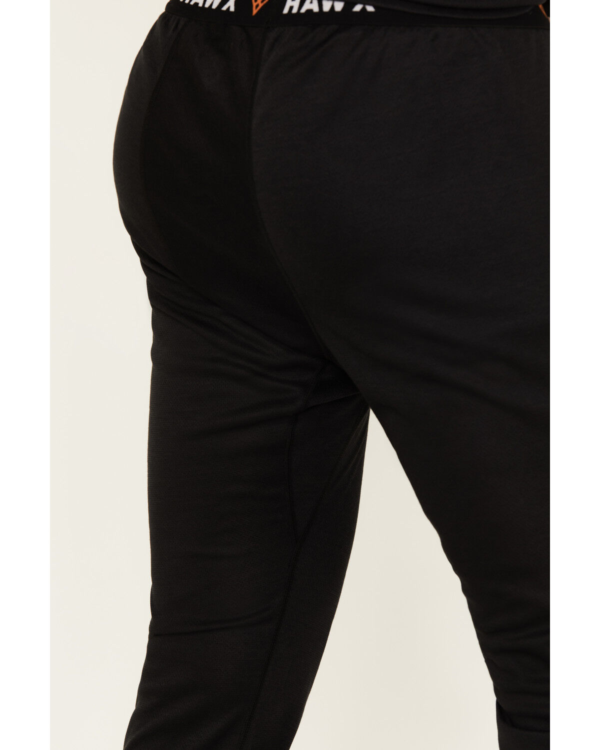 Image #4 - Hawx Men's Midweight Base Layer Bottoms, Black, hi-res