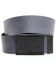 Image #1 - Hawx Men's Plain Charcoal Web Belt, Charcoal, hi-res