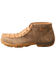 Image #3 - Twisted X Men's Exotic Full-Quill Ostrich Skin Work Shoes - Nano Composite Toe, Brown, hi-res