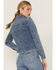 Image #3 - Velvet Heart Women's Russ Frayed Denim Side Zip Jacket, , hi-res