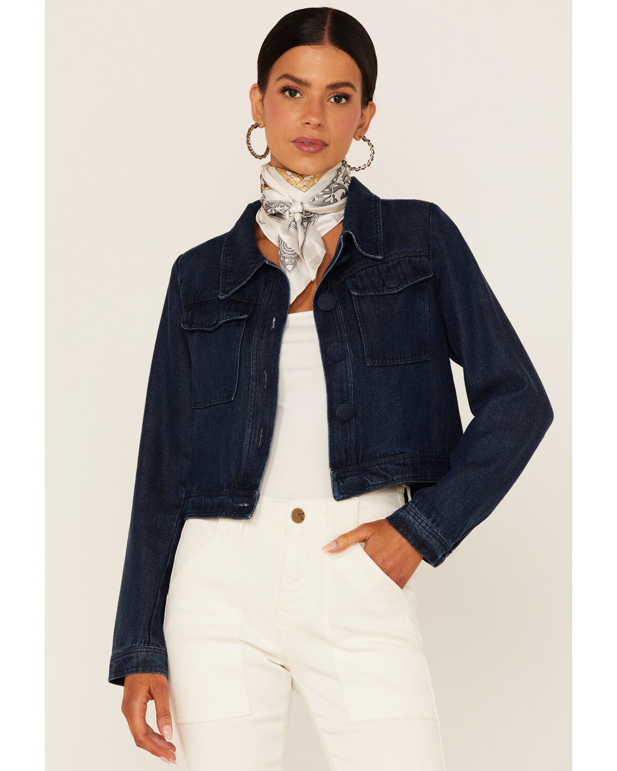 Maggie Sweet Women's Loreto Denim Jacket, Blue, hi-res
