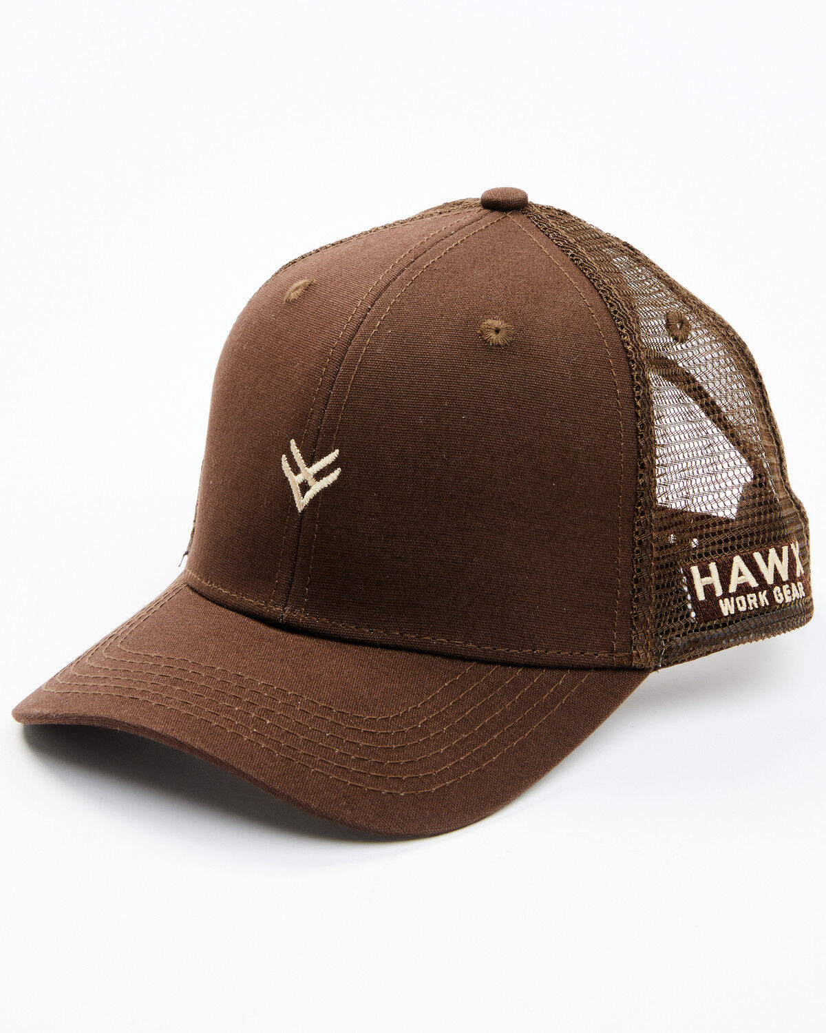 Image #1 - Hawx Men's Simple Logo Ball Cap, Brown, hi-res