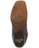 Image #7 - Dan Post Men's Stalker Exotic Caiman Western Boot - Square Toe, Taupe, hi-res