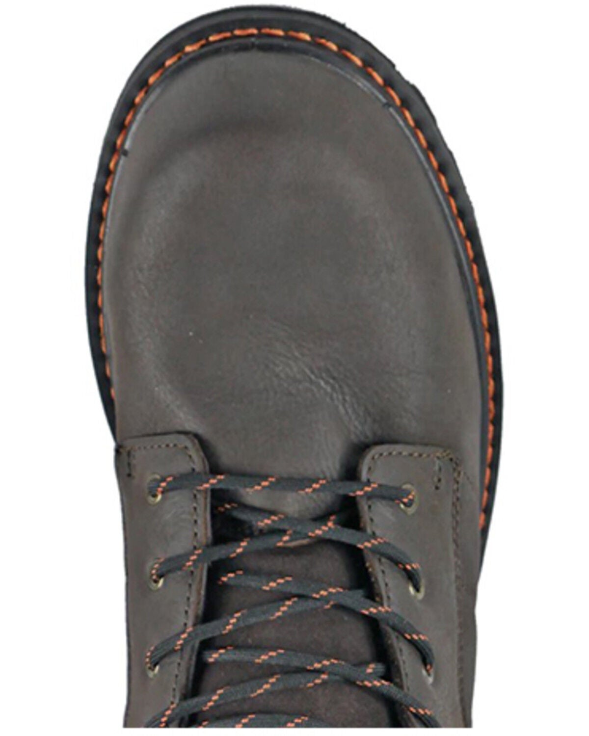 Image #6 - Hoss Men's Carson Lace-Up Work Boots - Composite Toe, Brown, hi-res