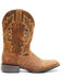 Image #2 - Durango Men's Westward Western Performance Boots - Broad Square Toe, Brown, hi-res