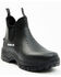 Image #1 - RANK 45® Women's Rubber Ankle Work Boots - Soft Toe, Black, hi-res