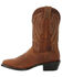Image #3 - Durango Men's Westward Western Boots - Broad Square Toe, Cognac, hi-res