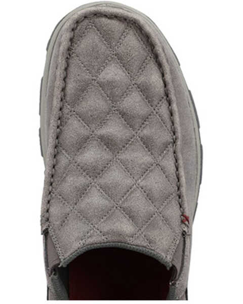 Image #6 - Twisted X Men's Slip-On Driving Casual Shoe - Moc Toe , Grey, hi-res