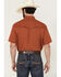 Image #4 - Ariat Men's VentTek Solid Short Sleeve Snap Performance Western Shirt - Tall, , hi-res