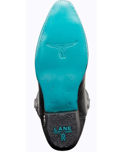 Image #6 - Lane Women's Lexington Western Boots - Snip Toe, Black, hi-res
