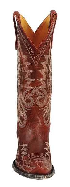 Image #4 - Old Gringo Women's Nevada Western Boots - Snip Toe, Red, hi-res