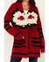 Image #3 - Idyllwind Women's Twin Elms Cardigan, Red, hi-res