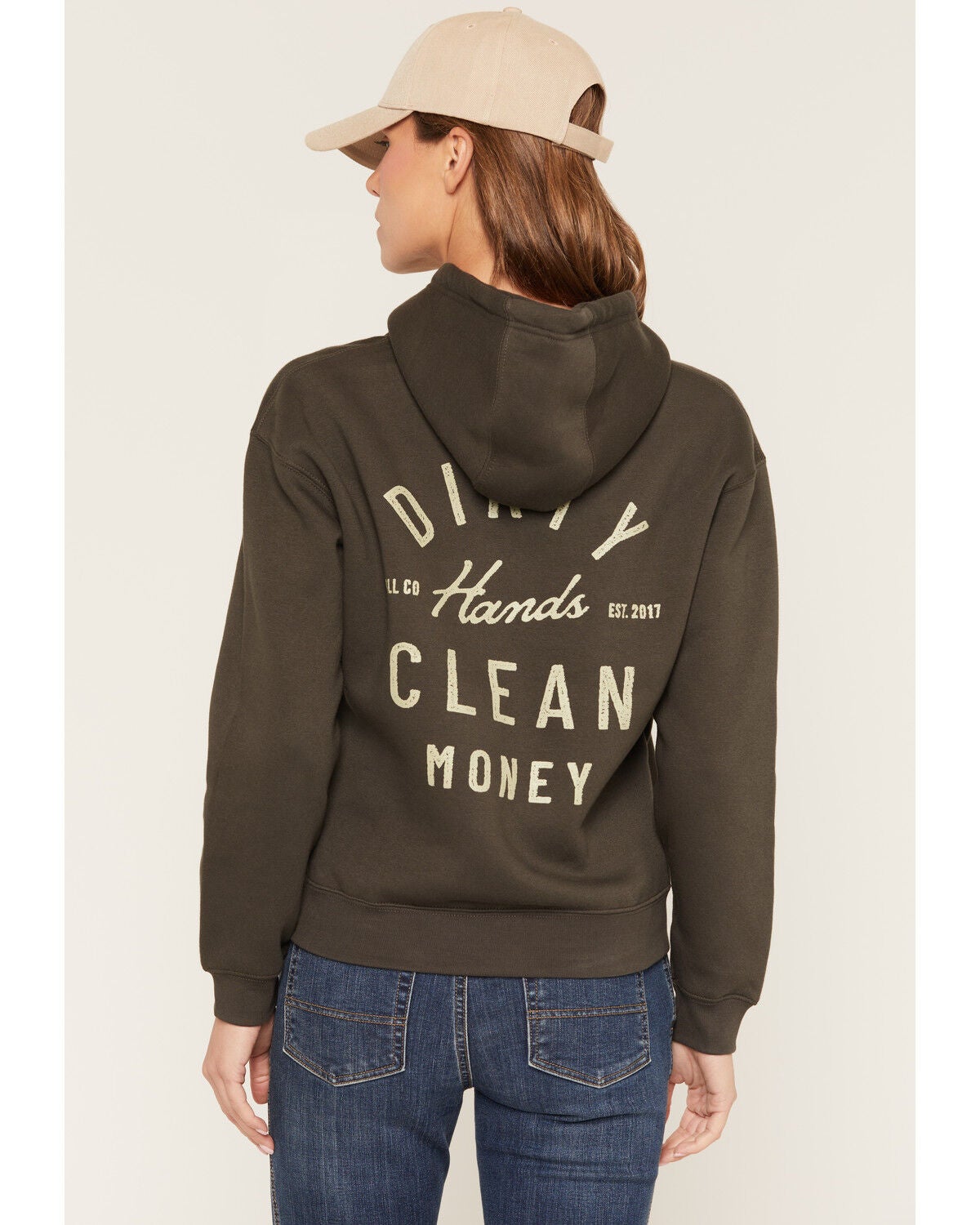Image #1 - Troll Co Women's Juno Graphic Hooded Sweatshirt, Black, hi-res