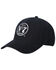 Image #1 - Jack Daniel's Black No.7 Embroidered Ball Cap, Black, hi-res