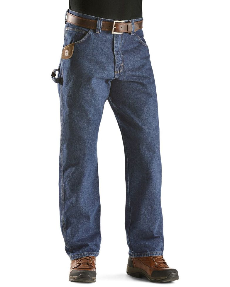 Wrangler Jeans - Riggs Workwear Relaxed Carpenter Jeans, Antique Indigo, hi-res