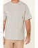 Image #3 - Hawx Men's Solid Light Gray Forge Short Sleeve Work Pocket T-Shirt, Light Grey, hi-res