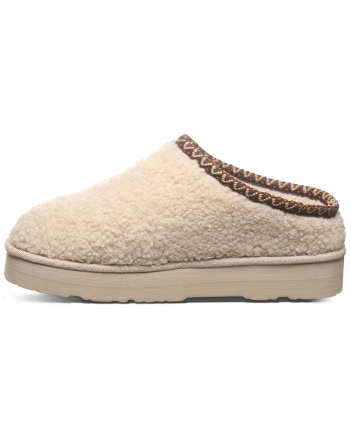 Image #3 - Bearpaw Women's Snuggle Martis Slippers, Cream, hi-res