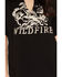 Image #3 - Idyllwind Women's Wildfire Short Sleeve Graphic Tee, Black, hi-res
