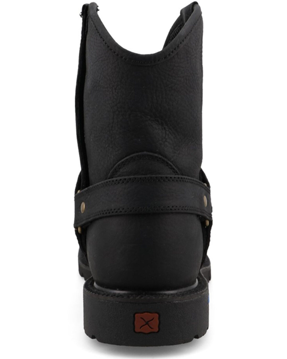 Image #5 - Twisted X Men's 8" Tech X™ Waterproof Motorcycle Boots - Square Toe, Black, hi-res