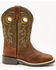 Image #2 - Cody James Boys' Buck Western Boots - Broad Square Toe, Olive, hi-res