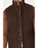 Image #3 - Blue Ranchwear Men's Insulated Duck Zip-Front Vest, Dark Brown, hi-res