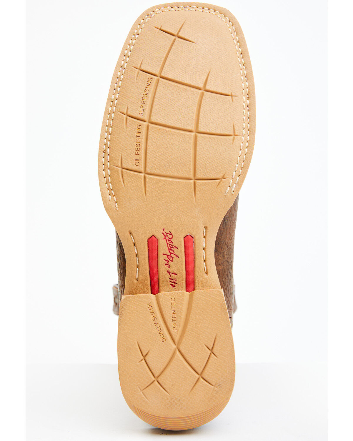 Image #7 - Durango Men's Rebel Pro Lite Performance Western Boots - Broad Square Toe, Brown, hi-res
