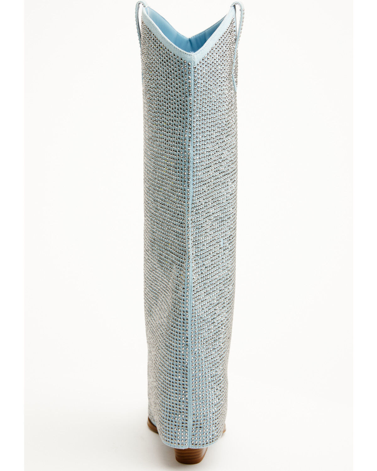 Image #5 - Azalea Wang Women's Banian Tall Western Boots - Snip Toe, Blue, hi-res