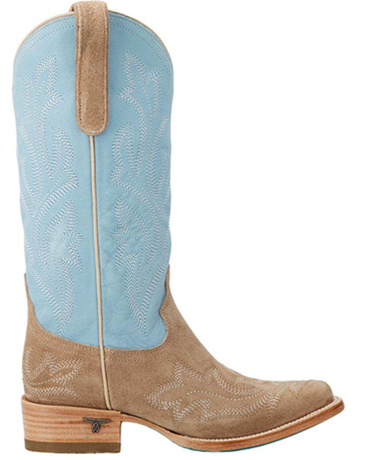 Image #2 - Lane Women's Saratoga Square Western Boots - Square Toe, Brown, hi-res