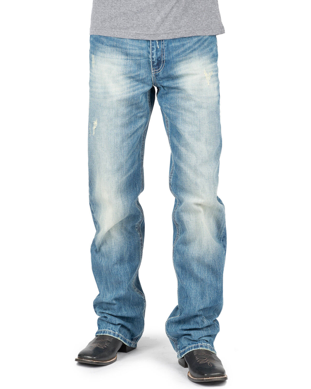 men's regular fit bootcut jeans