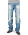 Image #3 - Tin Haul Men's Regular Joe Fit Bootcut Jeans, Indigo, hi-res