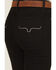 Image #4 - Kimes Ranch Women's Sarah High Rise Slim Bootcut Jeans, Black, hi-res