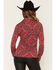 Image #4 - Idyllwind Women's Bamndana Bandana Print Long Sleeve Button-Down Stretch Western Riding Shirt, Red, hi-res