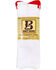 Boot Barn Boys' Crew Sock 3-Pack, White, hi-res