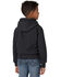 Wrangler Boys' Grey Kabel Logo Hooded Sweatshirt , Grey, hi-res