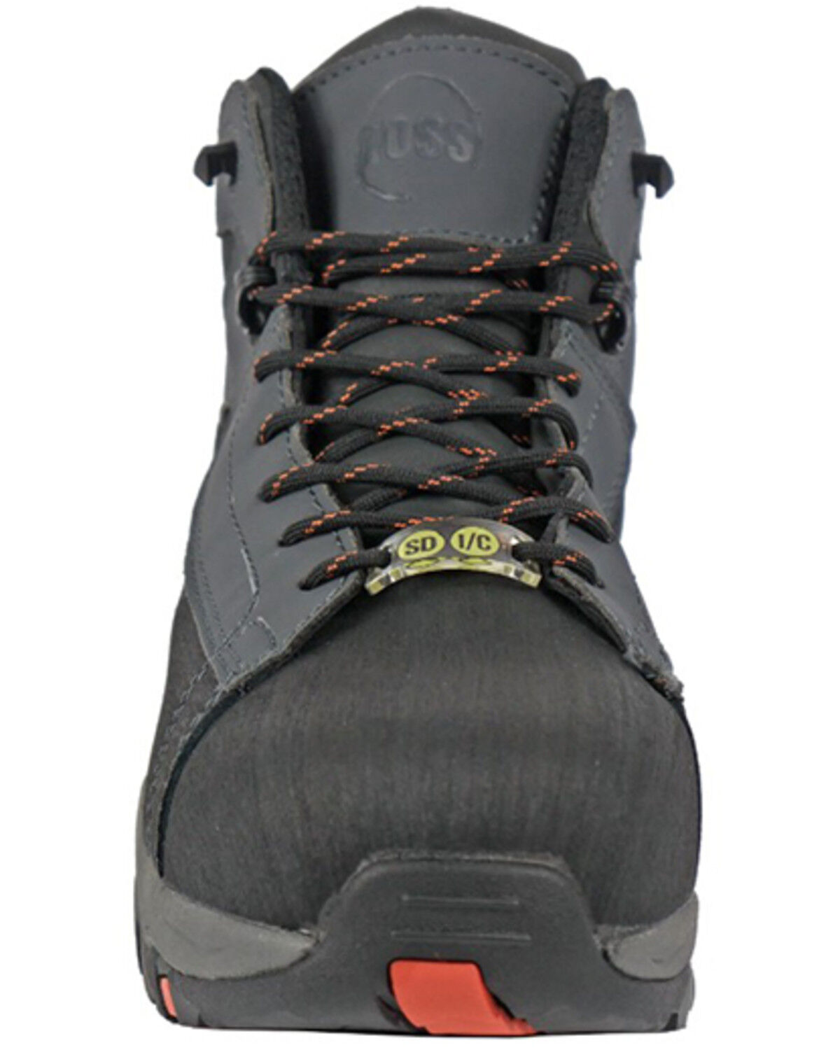 Image #4 - Hoss Men's Chaser Lace-Up Work Boots - Composite Toe, Grey, hi-res