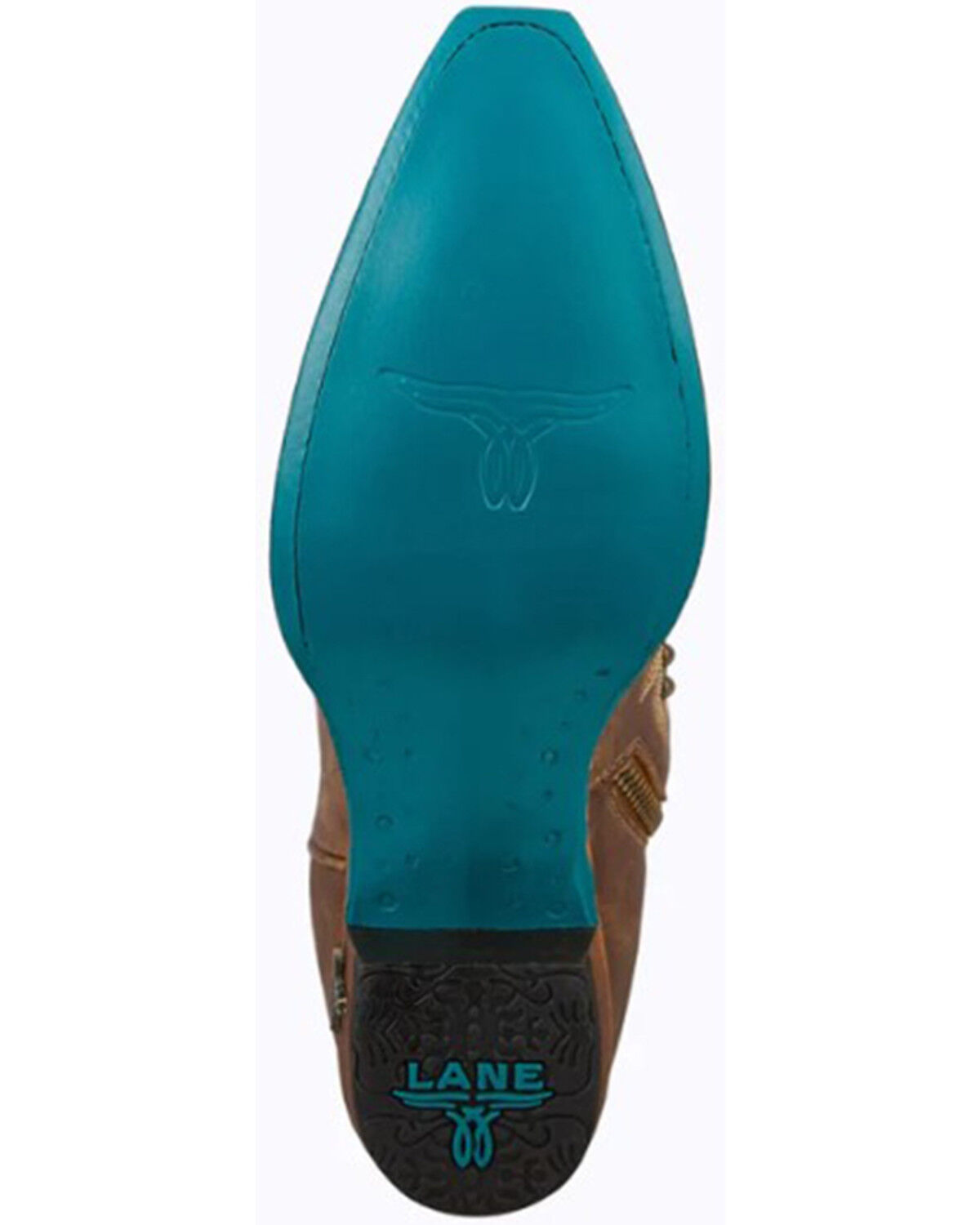 Image #7 - Lane Women's Lexington Western Boots - Snip Toe, Caramel, hi-res