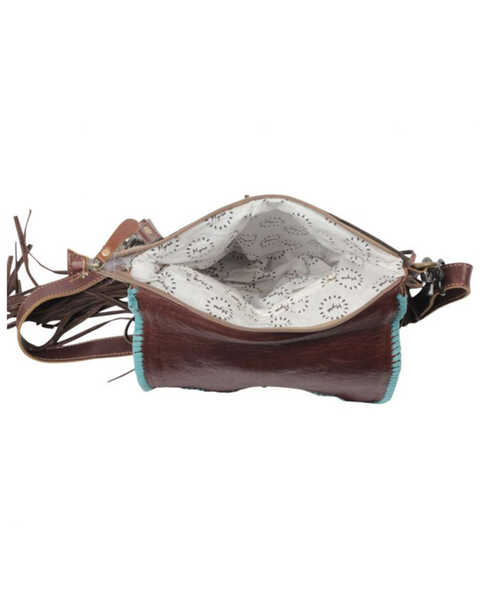 Image #5 - Myra Bag Women's Wild West Boho Hair-On Hide Crossbody Bag, Multi, hi-res