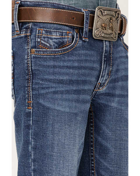 Image #2 - Cody James Boys' Hazer Dark Wash Mid Rise Stretch Slim Straight Jeans , , hi-res